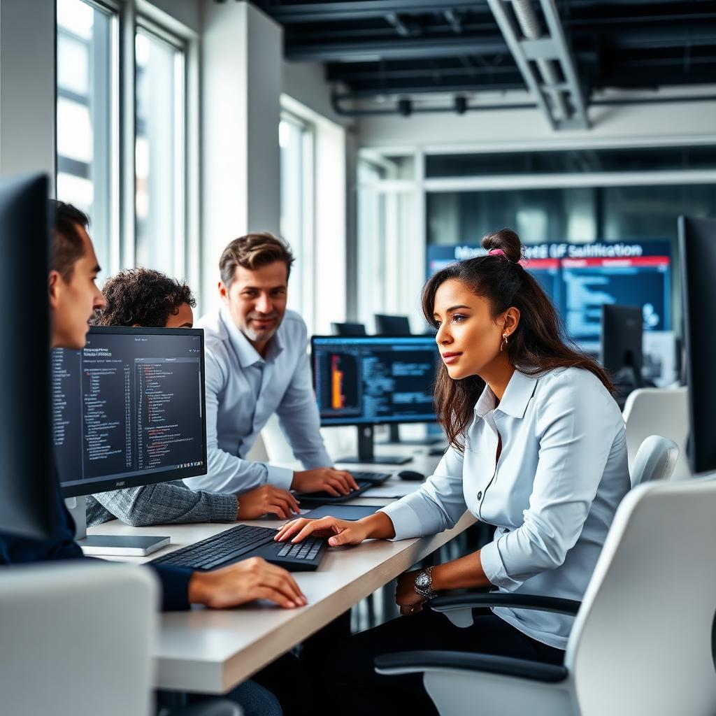 Tech Savvy IT Solutions team collaborating